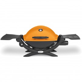 Weber Q1200 Portable LP Grill - Orange Logo Printed