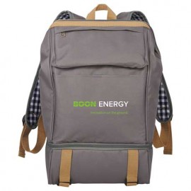 Caf Picnic Backpack for Two Custom Branded