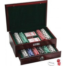 500 Pc Executive Poker Set Custom Branded