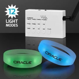 Remote Control Lights Event Bracelet (REMOTE SOLD SEPARATELY) - Domestic Print with Logo  Remote Control Lights Event Bracelet (REMOTE SOLD SEPARATELY) - Domestic Print with Logo