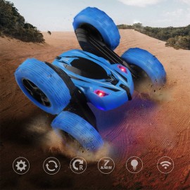 Custom 4WD RC Stunt Car 360Flips Double Sided Rotating with Headlights - AIR PRICE  Custom 4WD RC Stunt Car 360Flips Double Sided Rotating with Headlights - AIR PRICE