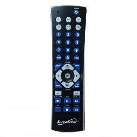 Custom Supersonic Universal Remote Control (Black)