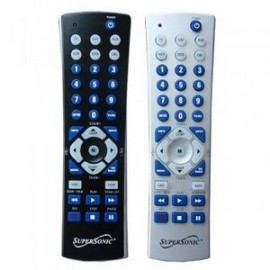SuperSonic Universal Remote Control - 6 Components with Logo  SuperSonic Universal Remote Control - 6 Components with Logo
