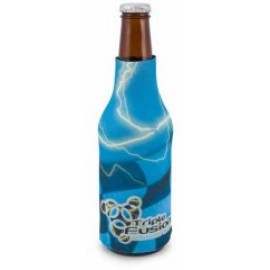 Custom Eco Bottle Coolie Bottle Cover - 3 5/8"x7" (4 Color Process)