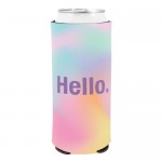 Eco Friendly Large 24 Oz. Collapsible Coolie (4 Color Process) with Logo