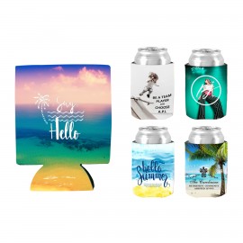 Sublimated Collapsible can cooler with Logo