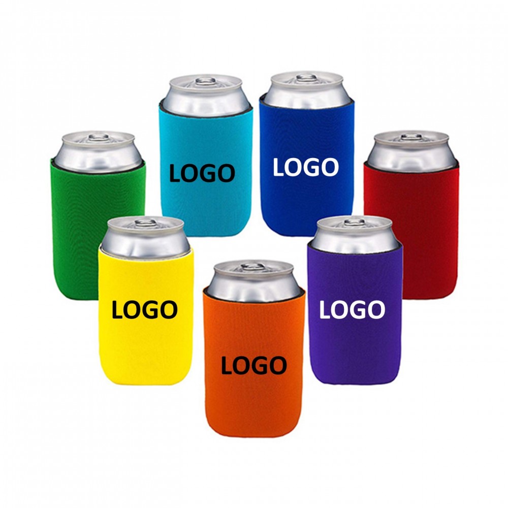 Neoprene Collapsible Can Cooler with Logo