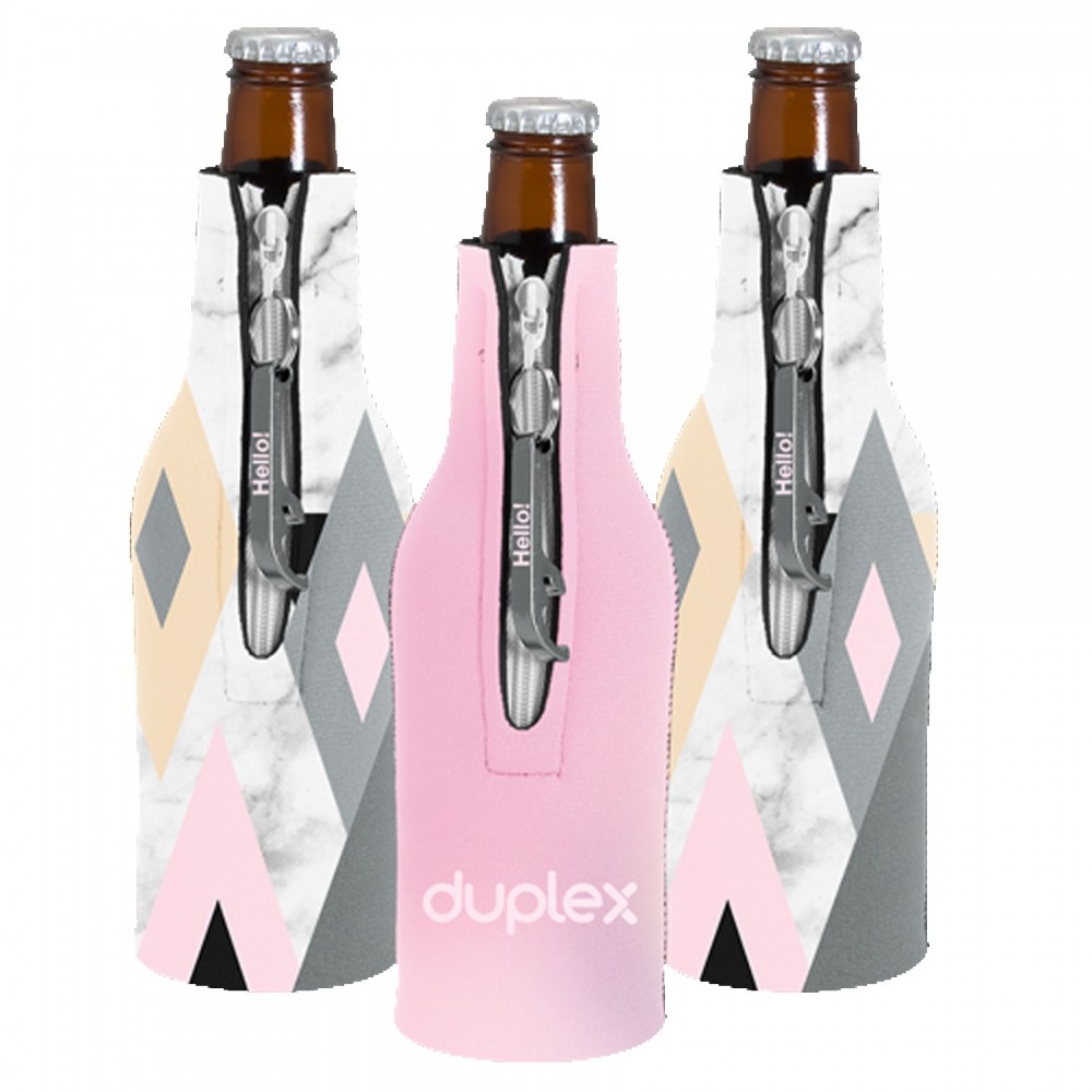 Promotional Bottle Suit 4CP Duplex with Imprinted Bottle Opener
