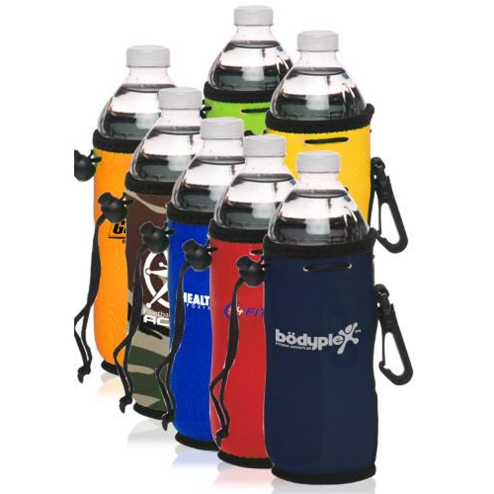 Neoprene Water Bottle Insulators with Logo