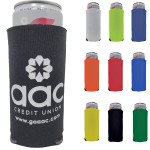 Slim Beverage Insulator Cooler Pocket Can Koolie - 3 Side Imprint Included! with Logo