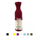 Customized Knitted Neoprene Wine Bottle Cooler Holder