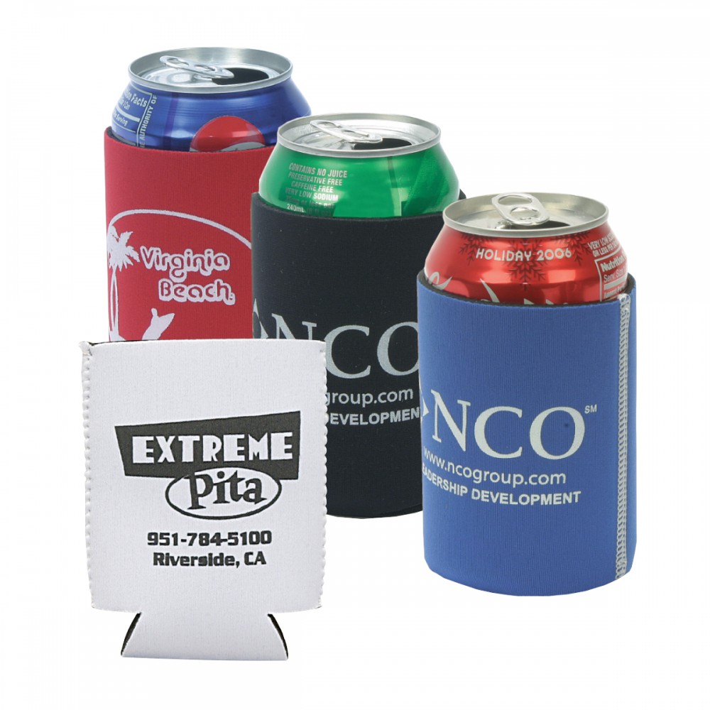 Promotional Neoprene Collapsible Can Holder Promotional Neoprene Collapsible Can Holder