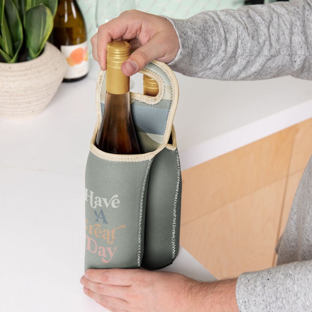 Wine Tote - Double - Yulex with Logo