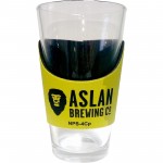 Small Neoprene Pint Coolie with Logo