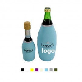 Neoprene Water Bottle Sleeve Cooler with Logo  Neoprene Water Bottle Sleeve Cooler with Logo