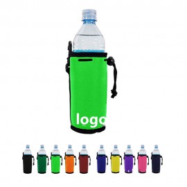 Customized Basic Collapsible Water Bottle Cooler Bottle Bag