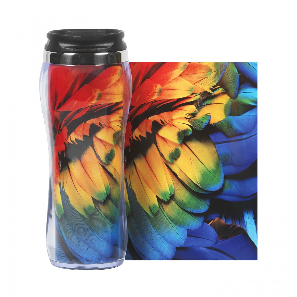 12 oz double wall tumbler with Insert with Logo