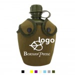 Custom Army Water Bottle Sleeve Cover