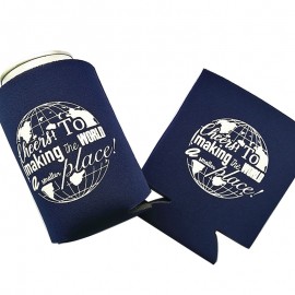 Logo Branded Foam Can Cooler, 12 Oz.  Logo Branded Foam Can Cooler, 12 Oz.