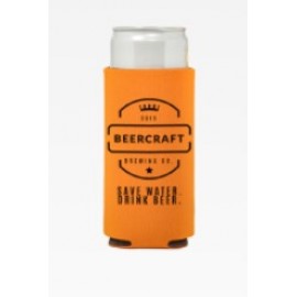 Premium Foam Collapsible Slim Can Coolers with Logo  Premium Foam Collapsible Slim Can Coolers with Logo