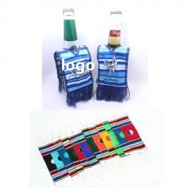 Beer Bottle Serape Ponchos with Logo