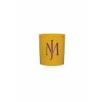 Yellow Foam Round Beverage Insulator with Logo