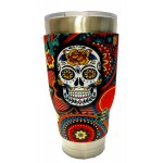 Custom Full Color Comfort Grip Tumbler Neoprene Sleeve for 30-32 oz Tumblers