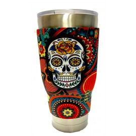 Custom Full Color Comfort Grip Tumbler Neoprene Sleeve for 30-32 oz Tumblers