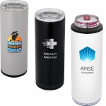 12 oz Urban Peak 2-in-1 Slim Vacuum Can Tumbler with Logo