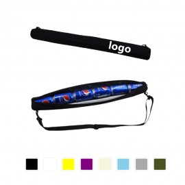 Custom 6 Can Neoprene Tube Cooler  Custom 6 Can Neoprene Tube Cooler