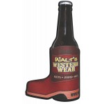 12oz Cowboy Boot Bottle Hugger with Logo