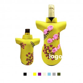 Custom Chinese Cheongsam Can Cooler  Custom Chinese Cheongsam Can Cooler