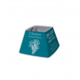 Logo Branded Bottle Neck Topper 3.6438Wx7.465H"