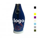 Neoprene Bottle Sleeve Cooler With Opener with Logo