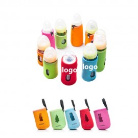 Neoprene Milk Bottle Sleeve Case with Logo