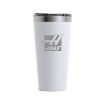 RTIC 16oz Ringed White Stainless Steel Pint with Logo