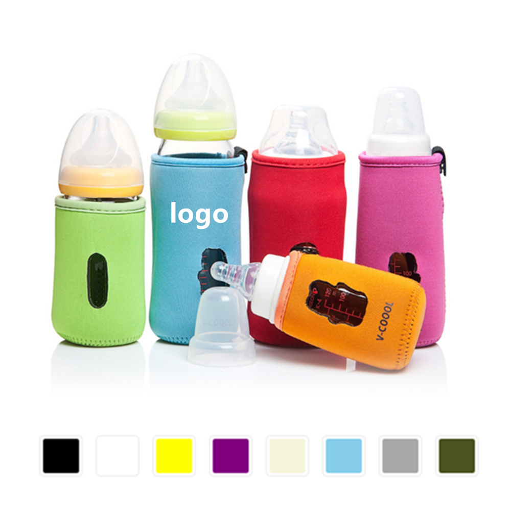 Baby Milk Protective Sleeve Cooler with Logo