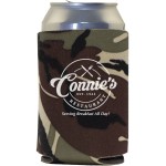 Personalized Foam Can Coolie, Camo