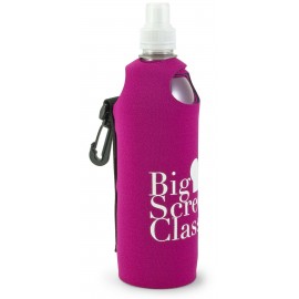 Customized 1/2 Liter Kolder Water Wet Suit Bottle Cover w/ Belt Clip (1 Color)