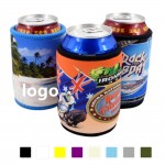 Collapsible Portable Neoprene Bottle Can Cooler with Logo