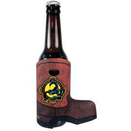 Full Color Boot Slide-On Scuba Sleeve for Bottles with Logo