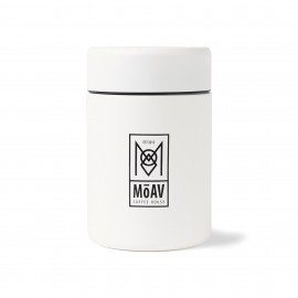 MiiR Coffee Canister - 12 Oz. - White Powder with Logo  MiiR Coffee Canister - 12 Oz. - White Powder with Logo
