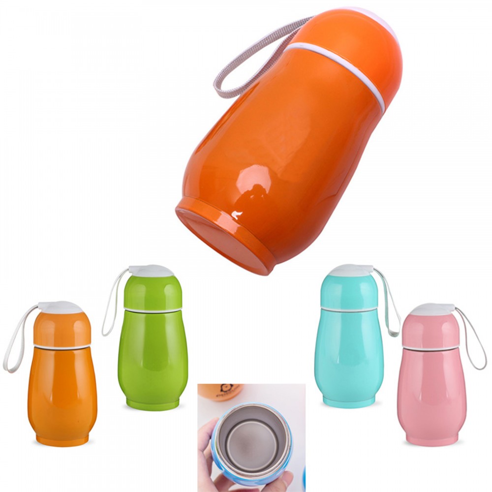 8oz Stainless Steel Penguin Vacuum Cup Custom Branded 8oz Stainless Steel Penguin Vacuum Cup Custom Branded