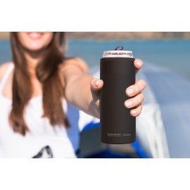 Logo Branded Asobu Insulated Slim Can Cooler, 12 Oz. Slim Cans