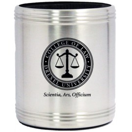 Promotional Can Holder - Stainless Steel Outside/ Foam Inside for Insulation