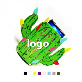 Neoprene Cactus Pattern Can Coolie with Logo  Neoprene Cactus Pattern Can Coolie with Logo
