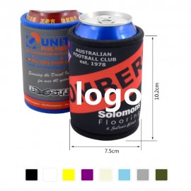 Slippery Proof Neoprene Bottle Can Cooler with Logo