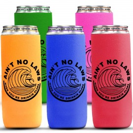 12 Oz. Full-Color Slim Seltzer Coolie with Logo  12 Oz. Full-Color Slim Seltzer Coolie with Logo