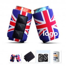 Personalized Magnetic National Flag Bottle Can Coolie  Personalized Magnetic National Flag Bottle Can Coolie