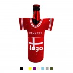 Neoprene Jersey Shaped Beer Bottle Sleeve Cooler Custom Branded
